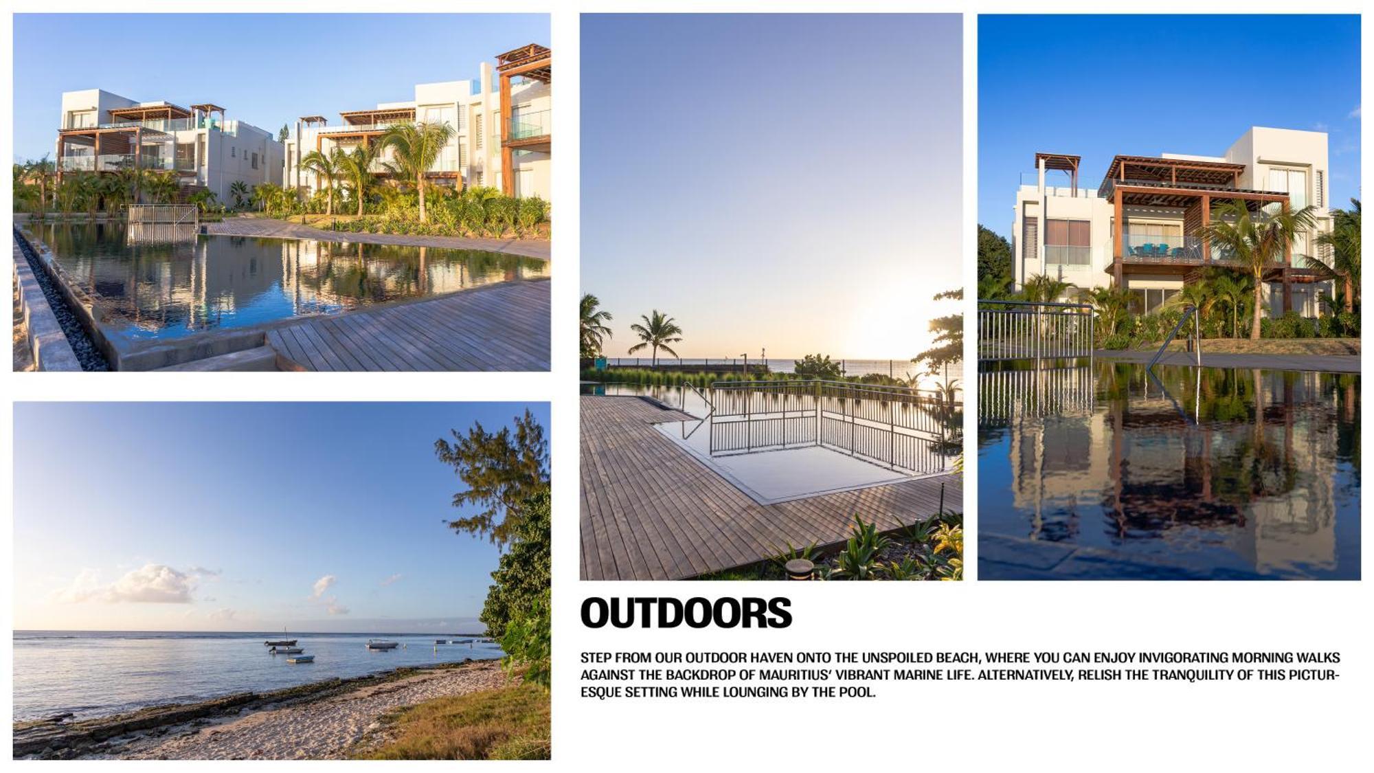 Ocean Point B3 Apartment Pointe aux Piments Exterior photo